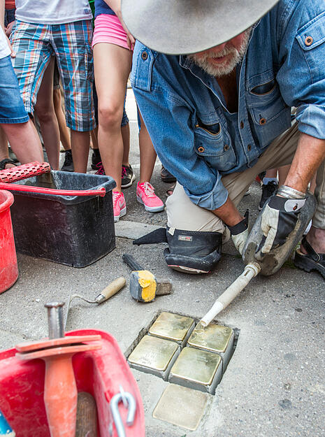 Stolpersteinverlegung in Heilbronn Stolpersteinverlegung in Heilbronn