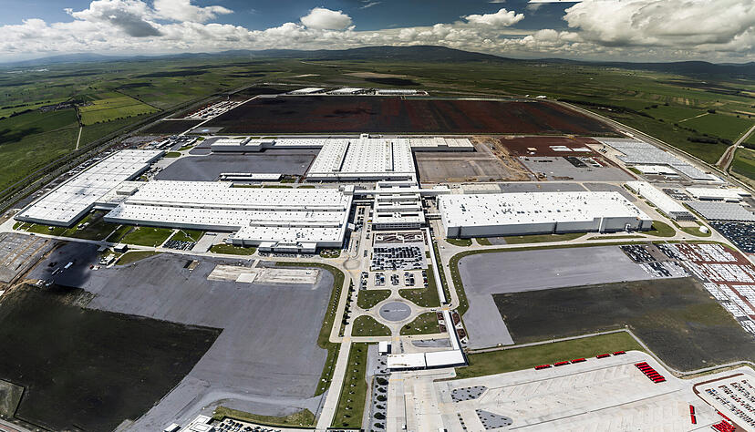 Im mexikanischen Werk San Jos&eacute; Chiapa fertigt Audi das SUV-Modell Q5 f&uuml;r den Weltmarkt. Am Standort gibt es aktuell