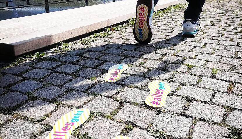 #allesgeht: So hei&szlig;t die Schritte-Challenge, die bald im Kreis startet.