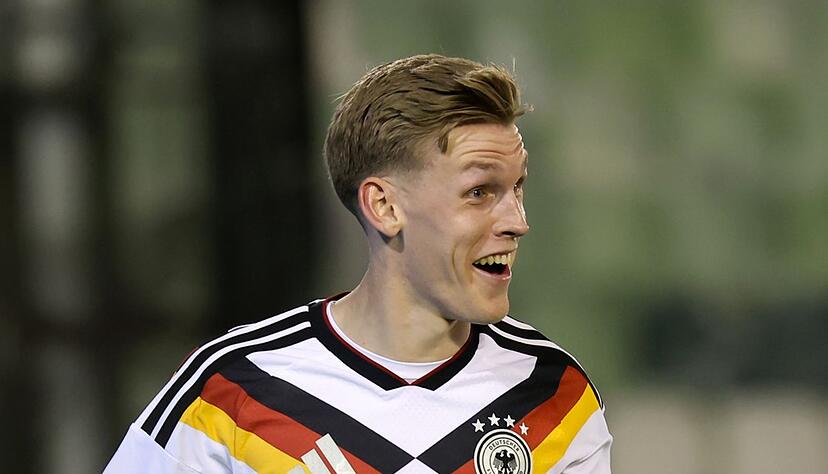 Anton Kade trifft zum 2:0.