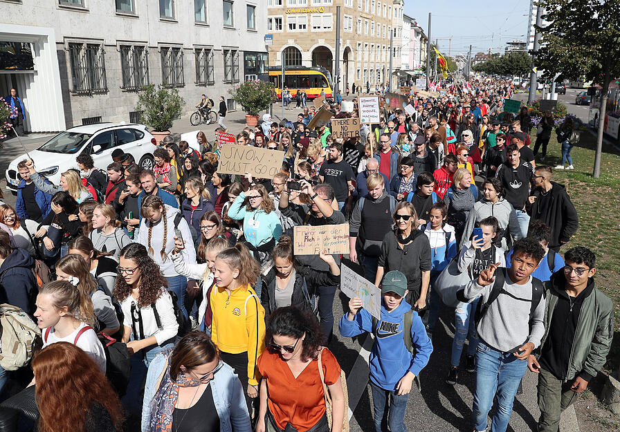 Fridays-for-Future-Kundgebung in Heilbronn Fridays-for-Future-Kundgebung in Heilbronn