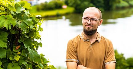 Marcel Distl will für die FDP im Wahlkreis Neckar-Zaber ein gutes Ergebnis holen. Der Freiberger setzt dabei auf eine klare Linie.
Foto: Stefan Meyle