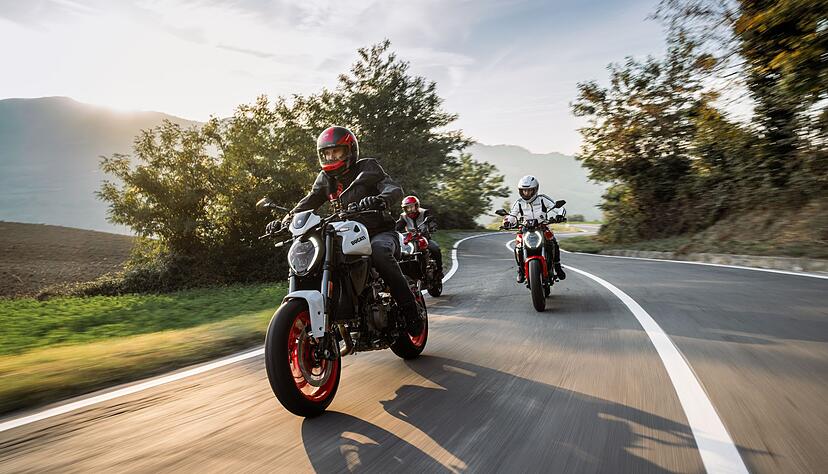 Moderner Klassiker: Die Ducati Monster.