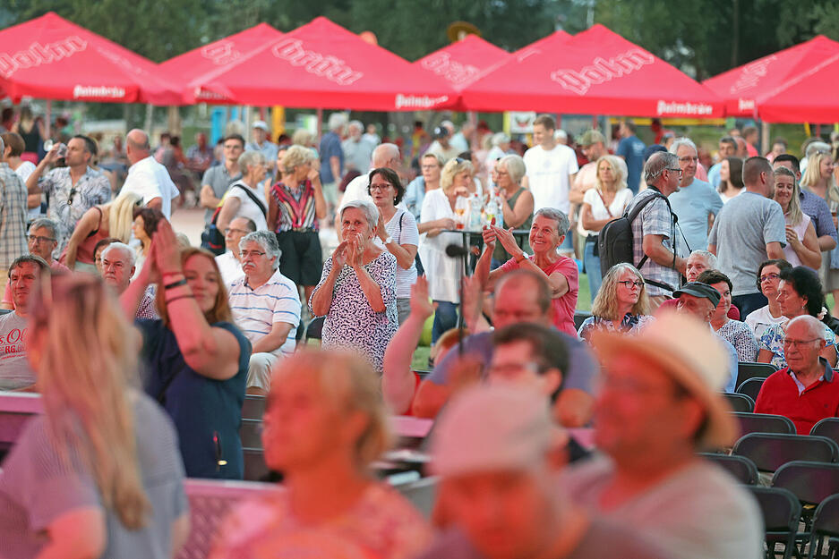 Gartenschau Eppingen, Fest im Weiherpark mit Lichtershow