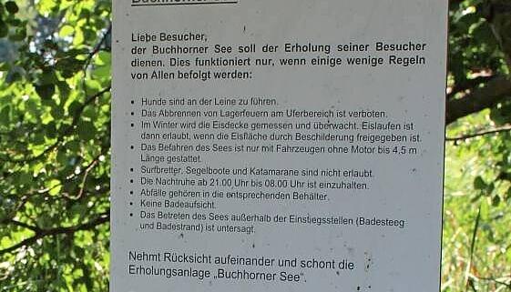 Seit Ende vergangener Woche wird vom Baden im Buchhorner See abgeraten. Seit Ende vergangener Woche wird vom Baden im Buchhorner See abgeraten.
