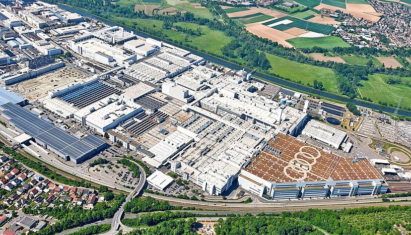 Das Audi-Werk in Neckarsulm ist eines von vielen Beispielen f&uuml;r den wirtschaftlichen Erfolg des Landkreises Heilbronn.