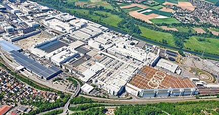 Das Audi-Werk in Neckarsulm ist eines von vielen Beispielen für den wirtschaftlichen Erfolg des Landkreises Heilbronn.