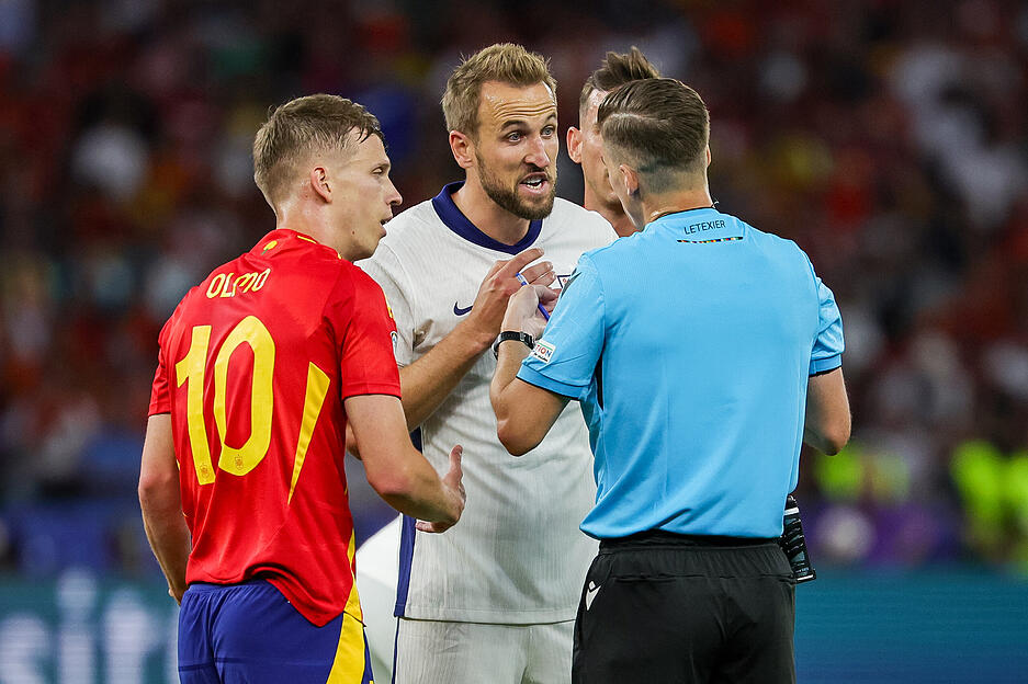 Harry Kane wurde in der zweiten Halbzeit ausgewechselt. Harry Kane wurde in der zweiten Halbzeit ausgewechselt.