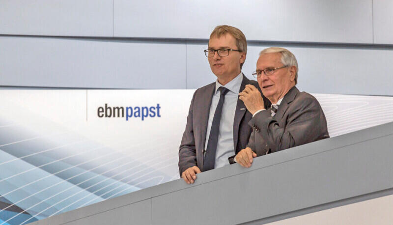 Ralf Sturm (links) ist in Mulfingen aufgewachsen - und auch sein Vater Gerhard Sturm bezeichnet sich selbst als Mulfinger.