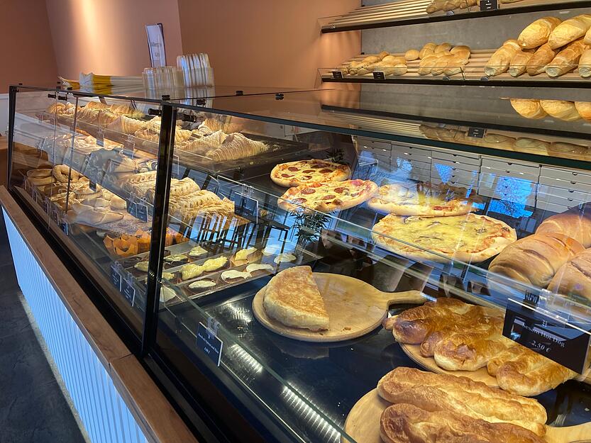 Besonders gefragt: Burek. In der Heilbronner Filiale von "Happy Baker" gibt es die Spezialität in vier Sorten. Besonders gefragt: Burek. In der Heilbronner Filiale von "Happy Baker" gibt es die Spezialität in vier Sorten.