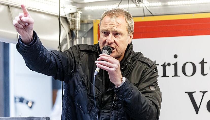 Michael Stürzenberger spricht auf einer Kundgebung. (Archivfoto) Michael Stürzenberger spricht auf einer Kundgebung. (Archivfoto)