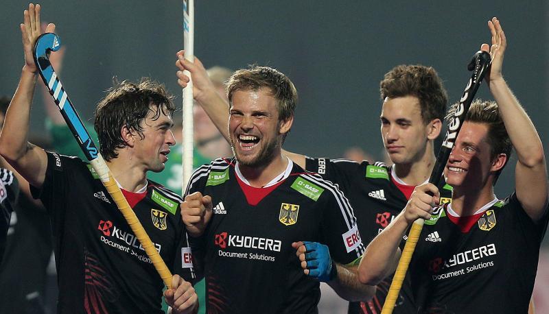 Die Hockey-Herren um Moritz F&uuml;rste wollen das Turnier in Rio aufmischen. Foto: Harish Tyagi