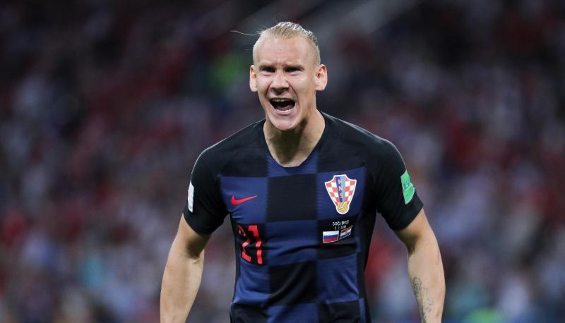 Domagoj Vida droht weiterer Ärger mit der FIFA wegen zweideutiger Äußerungen in einem Jubel-Video. Photo: Christian Charisius