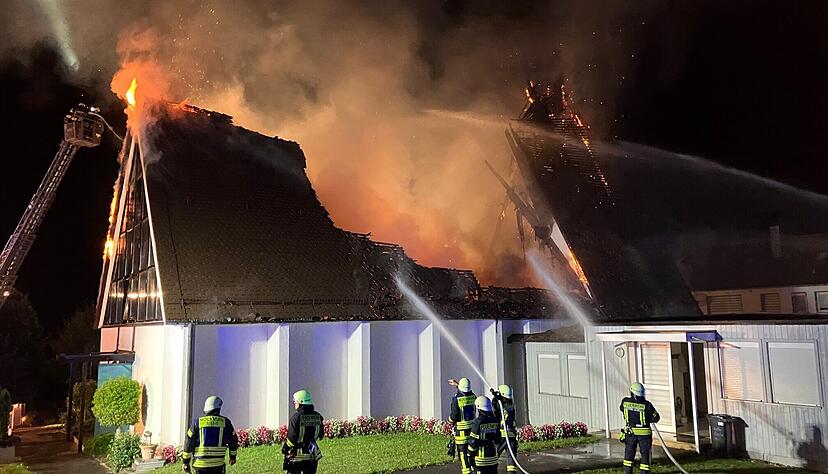 An einem Augustwochenende ist die Kirche St. Josef  in Widdern niedergebrannt.