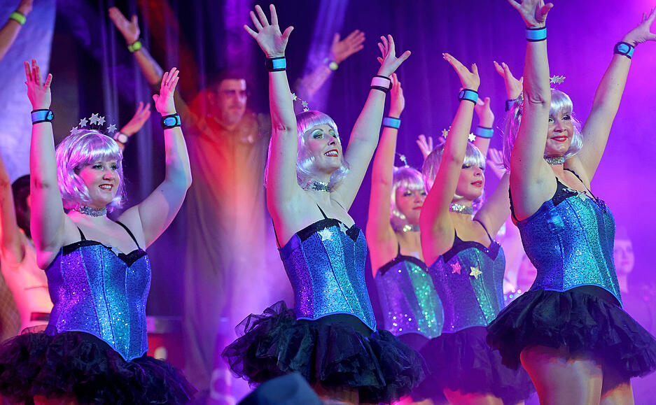 Wimpfener Faschingsgesellschaft WFG - Erste Sitzung 2023 im Kurhaus Bad Wimpfen - Licht aus - Spot an - Moviestar