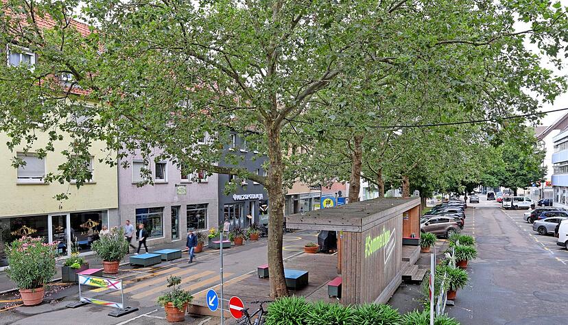 Hin und wieder ungenutzt: die Sommerzone in der Turmstraße. Hin und wieder ungenutzt: die Sommerzone in der Turmstraße.