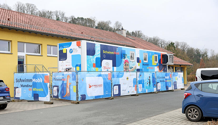 Der gesamte Wundine-Container ist 13,5 Meter lang. Foto: Ralf Seidel