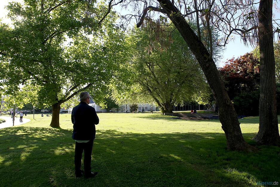 Stadtparkbegehung Heilbronn, Standort neues Hotel Stadtparkbegehung Heilbronn, Standort neues Hotel