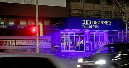 Cyberangriff auf Heilbronner Stimme, Heilbronner Stimme Redaktion Allee 2 Cyberangriff auf Heilbronner Stimme, Heilbronner Stimme Redaktion Allee 2