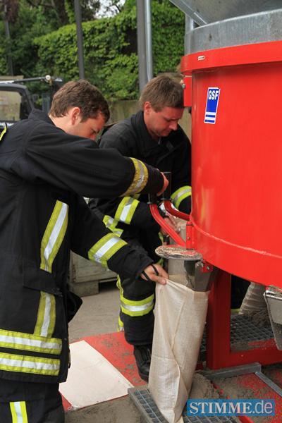 Eins&auml;tze nach Hochwasser