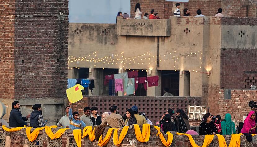 Im Jahr 2007 wurde das Festival &laquo;Basant&raquo; wegen vieler gef&auml;hrlicher und teils t&ouml;dlicher Zwischenf&auml;lle verboten (Archivbild)