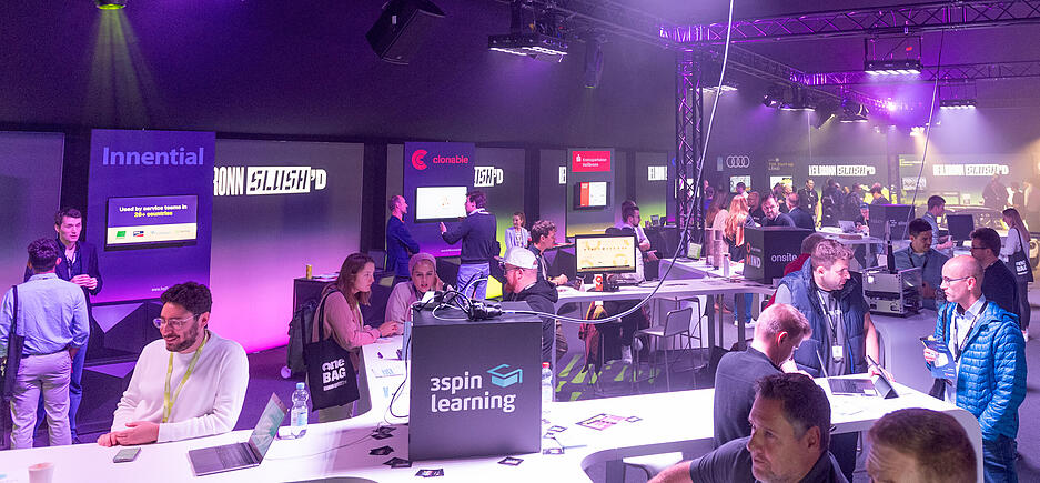 Heilbronn Slush'D bringt Investoren und Start-ups auf der Theresienwiese zusammen