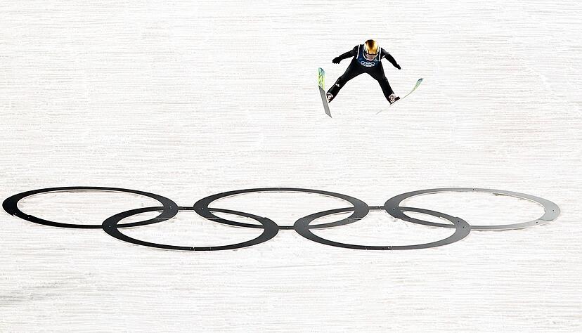 Agnes Reisch war beste Deutsche auf der Großschanze. Agnes Reisch war beste Deutsche auf der Großschanze.