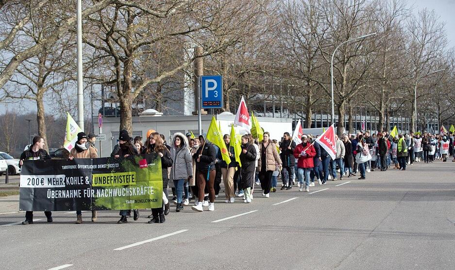 Warnstreik bei den SLK-Kliniken