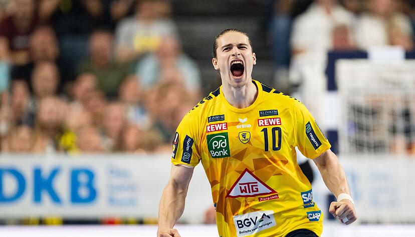 Juri Knorr tr&auml;gt ein letztes Mal das Trikot der Rhein-Neckar L&ouml;wen.