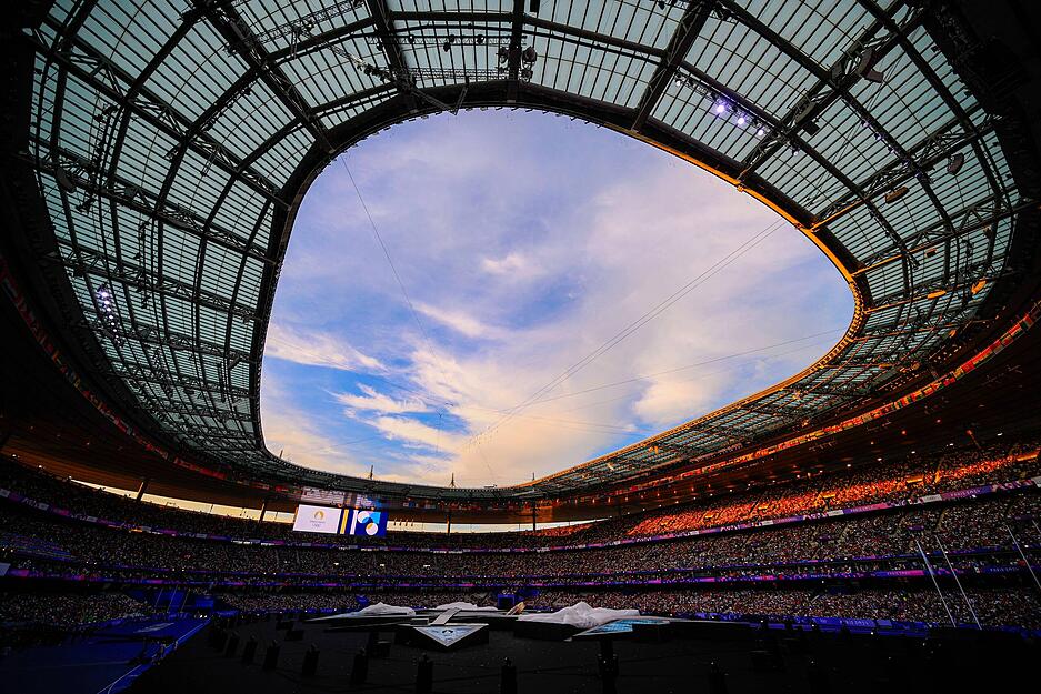 Die Abschlussfeier findet im Stade de France statt.