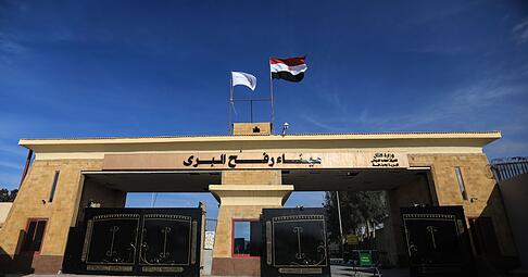 Israel hat kürzlich der begrenzten Öffnung des Grenzübergangs Rafah in Gaza zugestimmt. (Archivbild) Israel hat kürzlich der begrenzten Öffnung des Grenzübergangs Rafah in Gaza zugestimmt. (Archivbild)