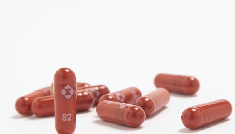 Dieses undatierte von Merck & Co. zur Verf&uuml;gung gestellte Foto zeigt ein neues antivirale Corona-Medikament. (Archivbild).