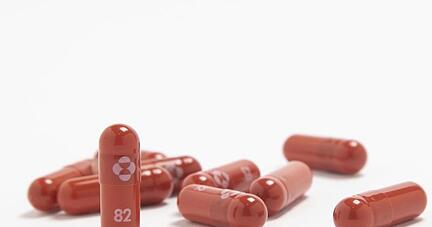 Dieses undatierte von Merck & Co. zur Verf&uuml;gung gestellte Foto zeigt ein neues antivirale Corona-Medikament. (Archivbild).