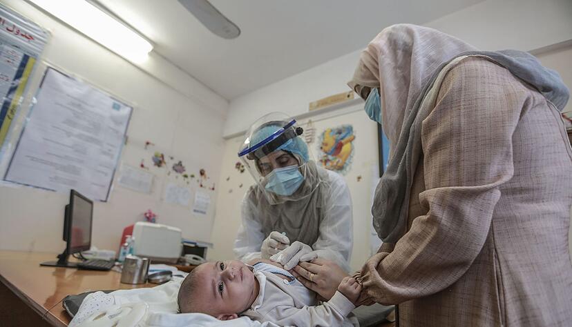 UNRWA betreibt zahlreiche Kliniken für palästinensische Flüchtlinge. (Archivbild) UNRWA betreibt zahlreiche Kliniken für palästinensische Flüchtlinge. (Archivbild)