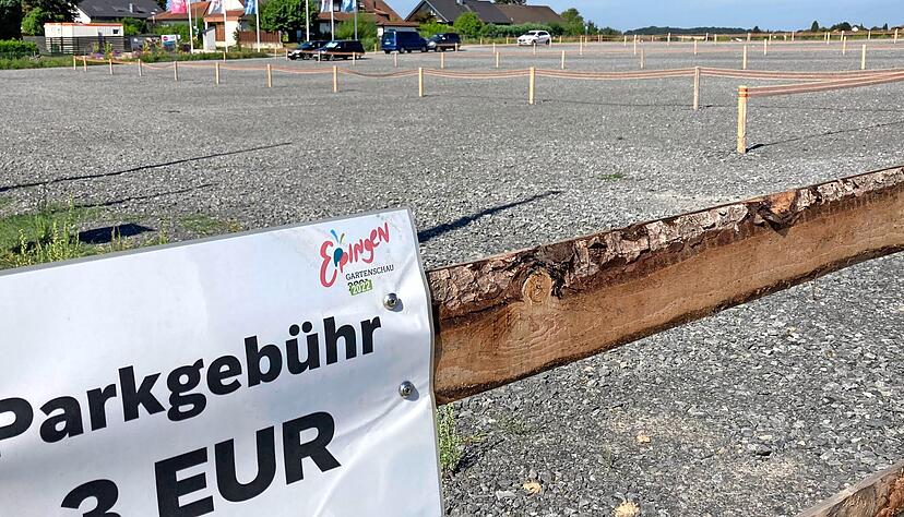 Der gro&szlig;e Parkplatz am Ortseingang Richen ist meist verwaist. Am ehesten belegt ist noch die stadtn&auml;here Schotterfl&auml;che. Die Wiesenfl&auml;che gegen&uuml;ber ist fast immer leer.