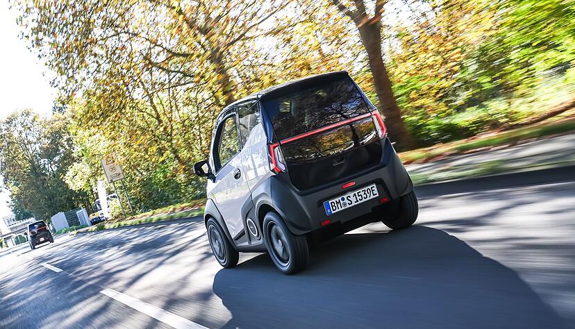 Mini-Mobil mit maxi Fahrspa&szlig;? Nun - nicht alles an der Performance des Kleinen empfand der Tester als vergn&uuml;glich.