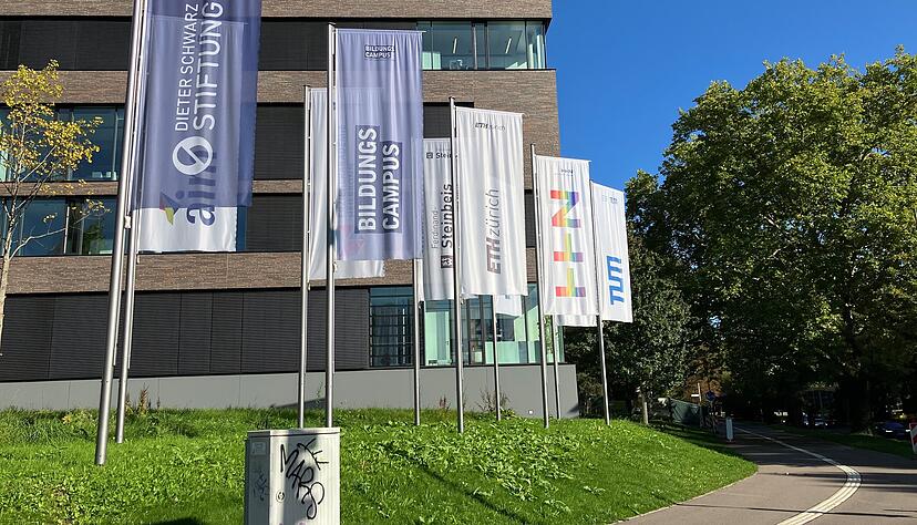 Zeigt Flagge auf dem Bildungscampus: Die ETH Zürich baut ihre Präsenz in Heilbronn auf.