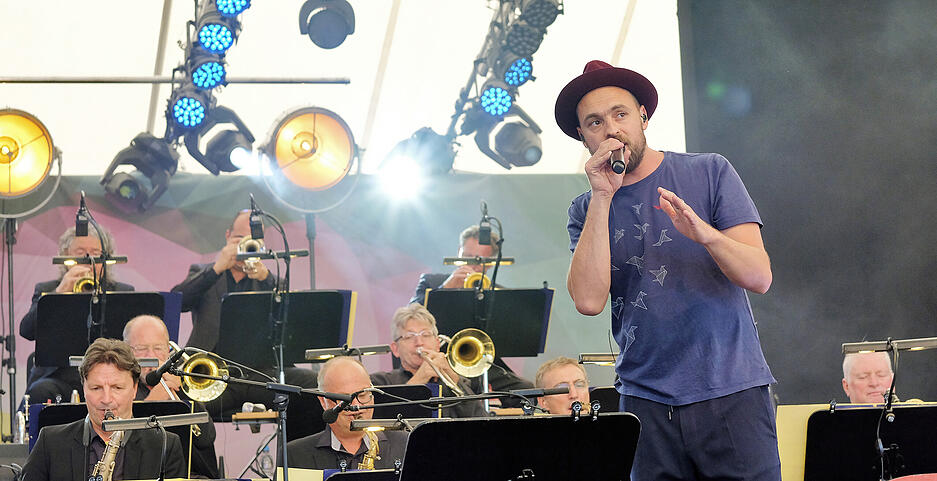 Max Mutzke und SWR Big Band auf der Buga