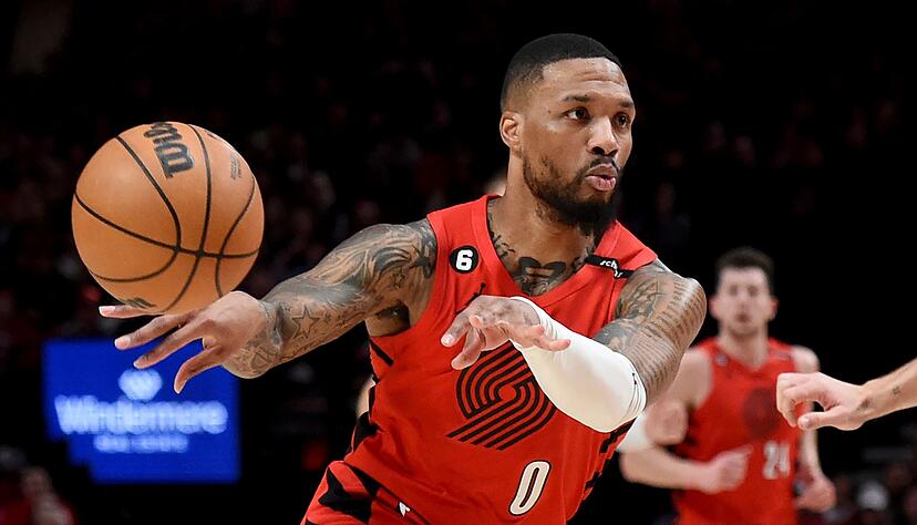 Damian Lillard wird zuk&uuml;nftig wieder f&uuml;r die Portland Trail Blazers spielen.