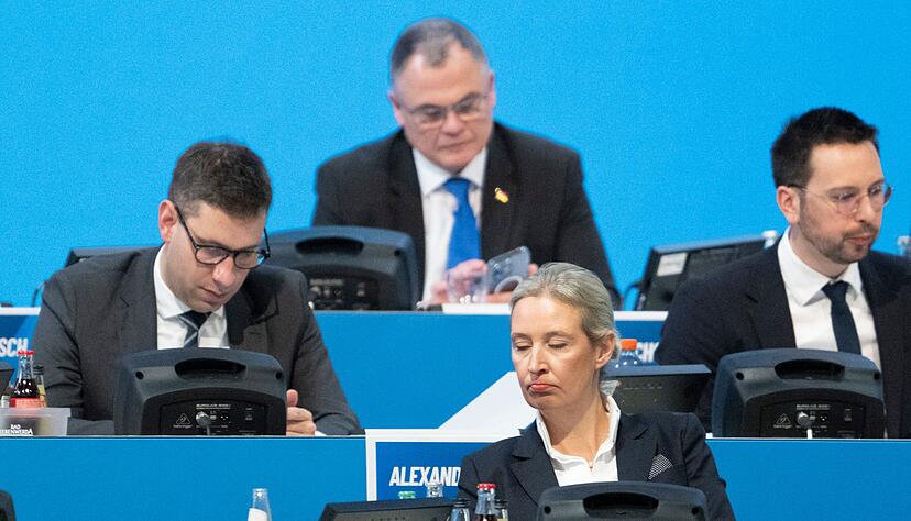 Alice Weidel, wird in Riesa zur Kanzlerkandidatin der AfD bestimmt. Alice Weidel, wird in Riesa zur Kanzlerkandidatin der AfD bestimmt.