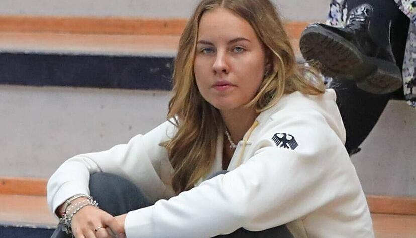 Annett Kaufmann war als Olympia-Vierte mit dem deutschen Team eine der Entdeckungen von Paris. Am Sonntag schaute sie ihrer Schwester zu. Annett Kaufmann war als Olympia-Vierte mit dem deutschen Team eine der Entdeckungen von Paris. Am Sonntag schaute sie ihrer Schwester zu.