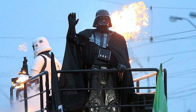 ILLUSTRATION Menschen neigen dazu, Film-Schurken wie Darth Vader der politischen Gegenseite zuzuordnen.