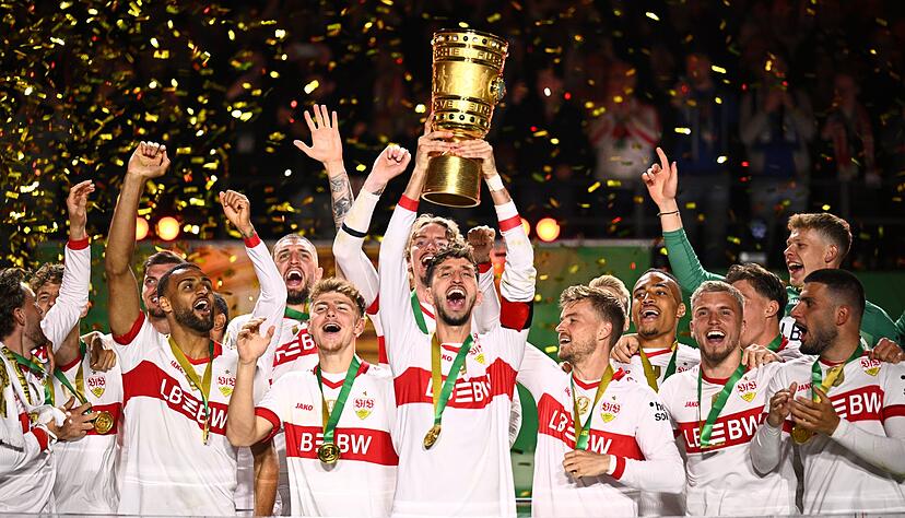 Der VfB Stuttgart hat den DFB-Pokal gewonnen.