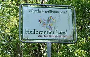 Hinter dem einst kurmainzischen Allfeld beginnt heute das Heilbronner Land. Foto: