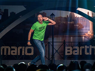 Mario Barth war am Samstagabend zu Gast in Heilbronn. Mario Barth war am Samstagabend zu Gast in Heilbronn.