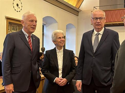 Der Fernsehmoderator Günther Jauch besuchte am Donnerstag Heilbronn.