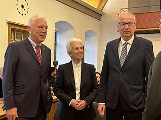 Der Fernsehmoderator Günther Jauch besuchte am Donnerstag Heilbronn.