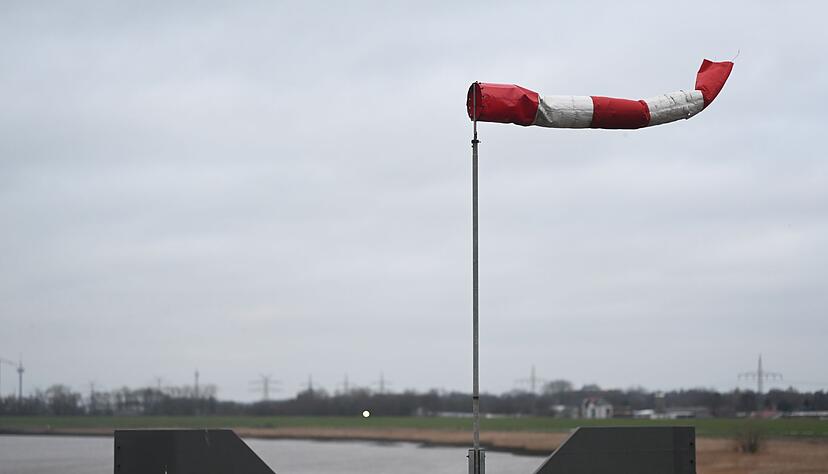 Es st&uuml;rmt im Norden Deutschlands.