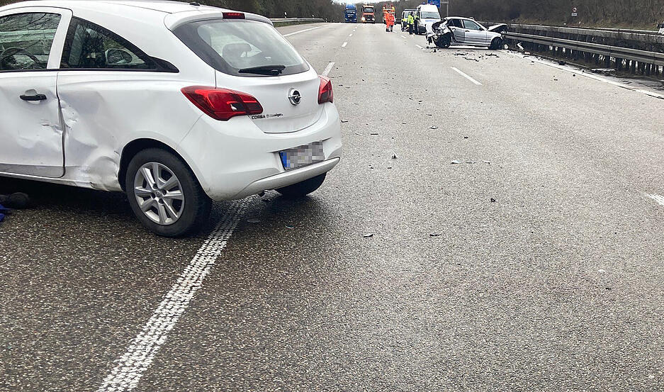 Unfall auf der A81 Unfall auf der A81