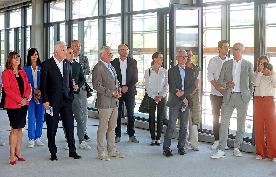 Einblicke in den neuen hip-Turm im Innovationspark Heilbronn